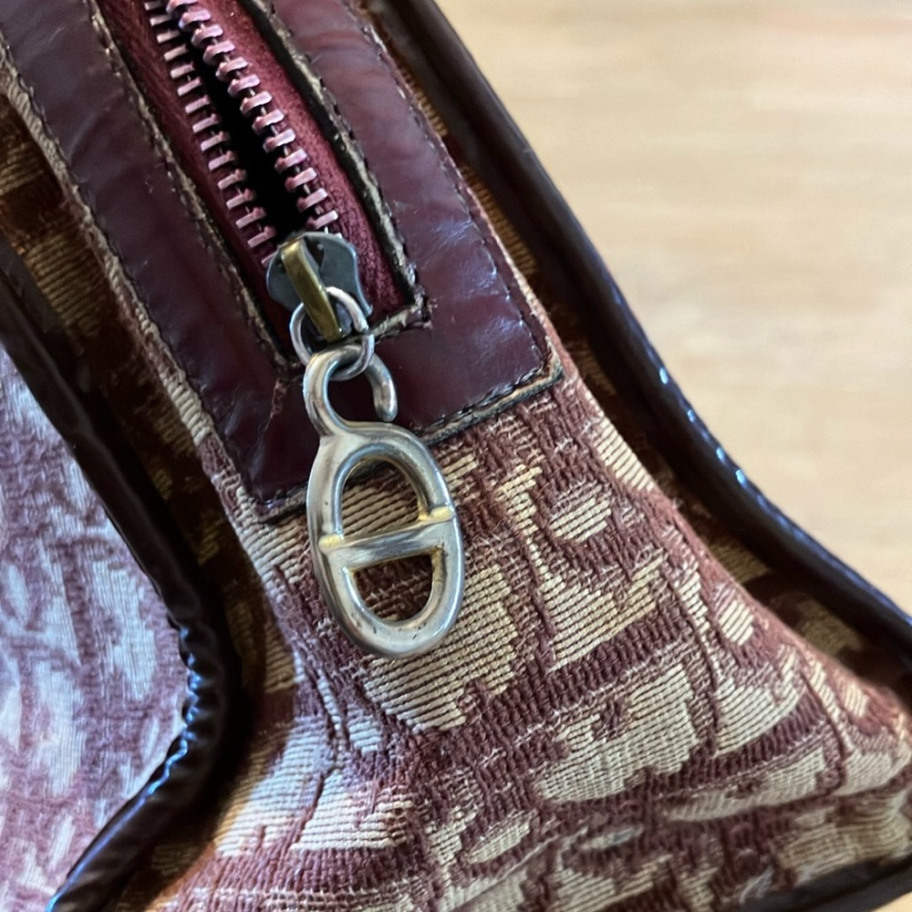 Vintage Dior Monogram Handbag - Picture 4 of 9